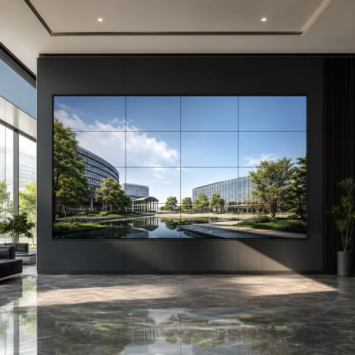 LCD video wall
