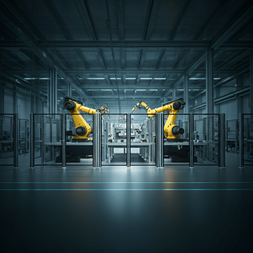 Advanced manufacturing line and assembly support