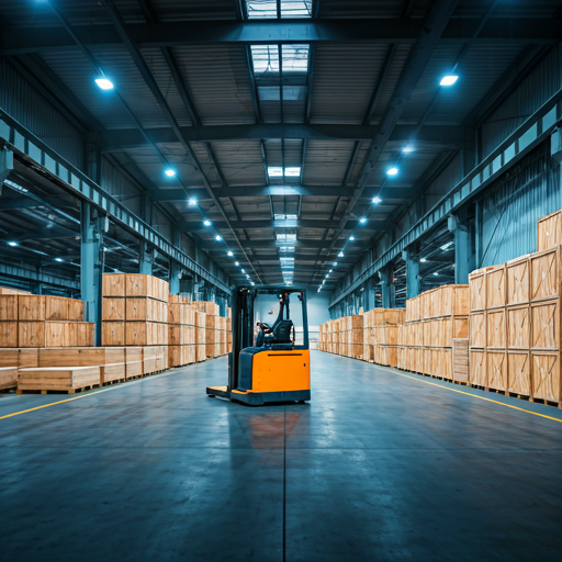 Industrial warehouse and sourcing environment