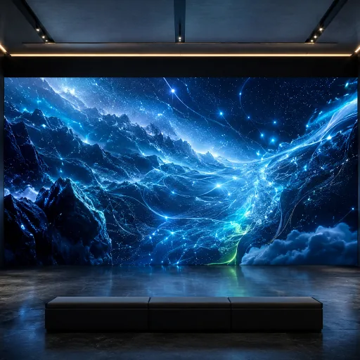 Small-pitch LED screen