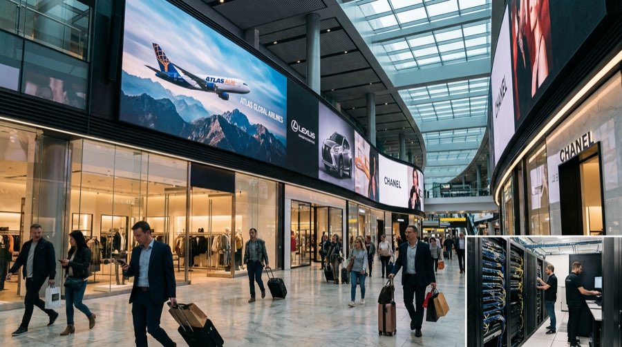 Commercial Advertising Displays