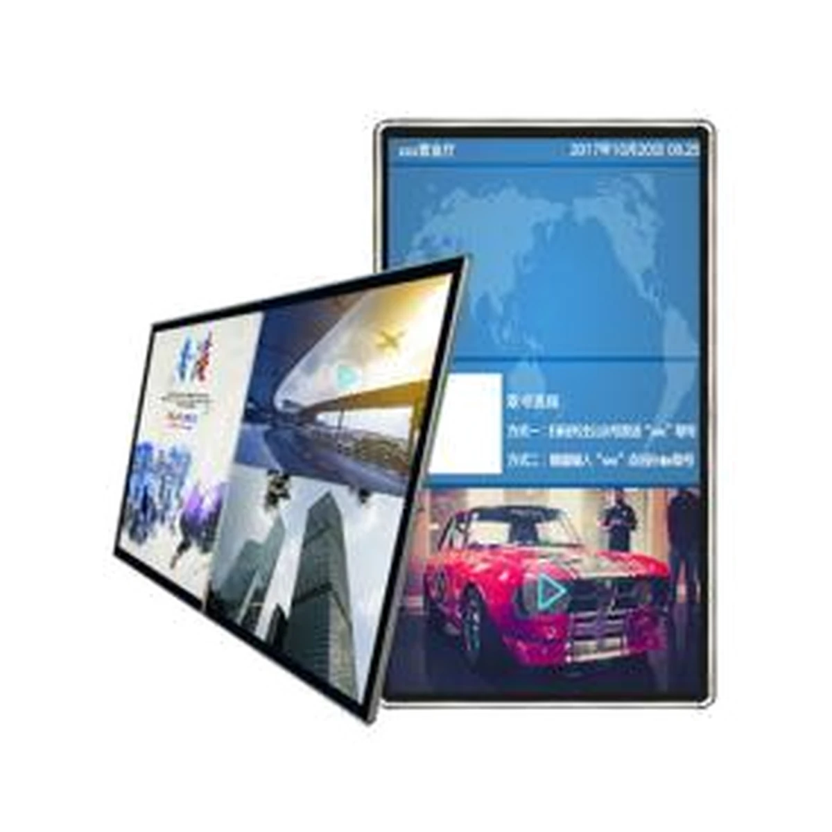 65-inch Wall-Mounted Digital Signage