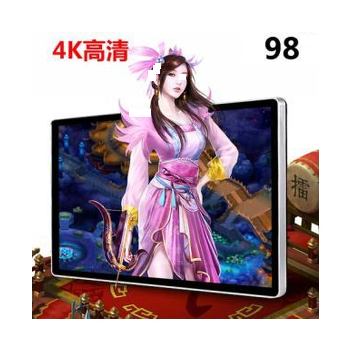 98-inch 4K Wall-Mounted Digital Signage