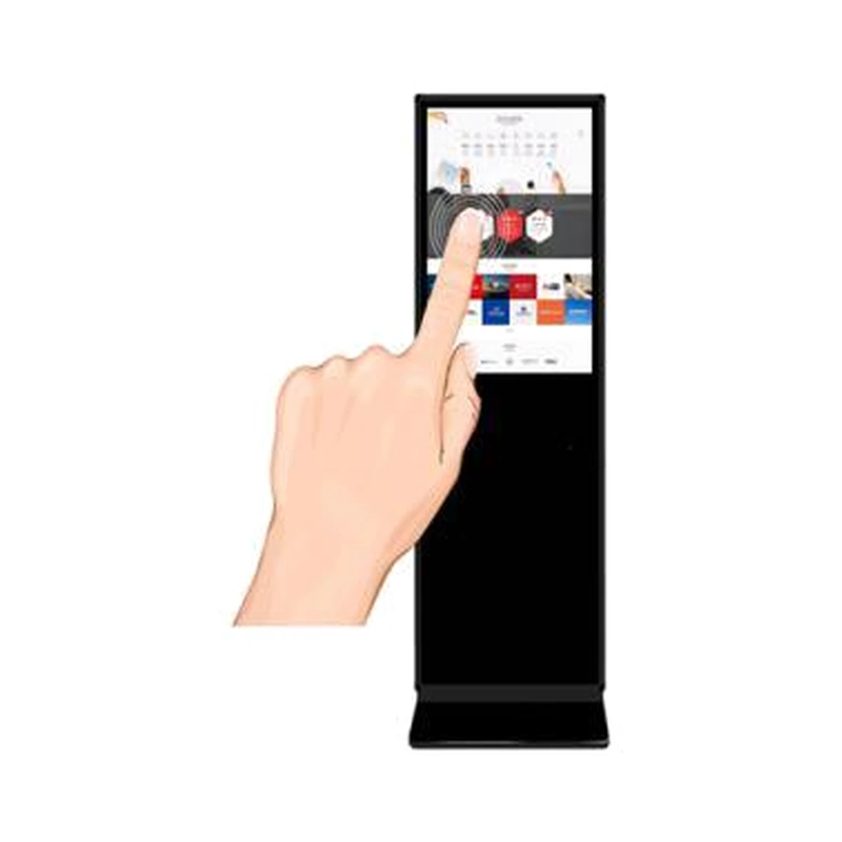 32-inch Freestanding Touchscreen Kiosk