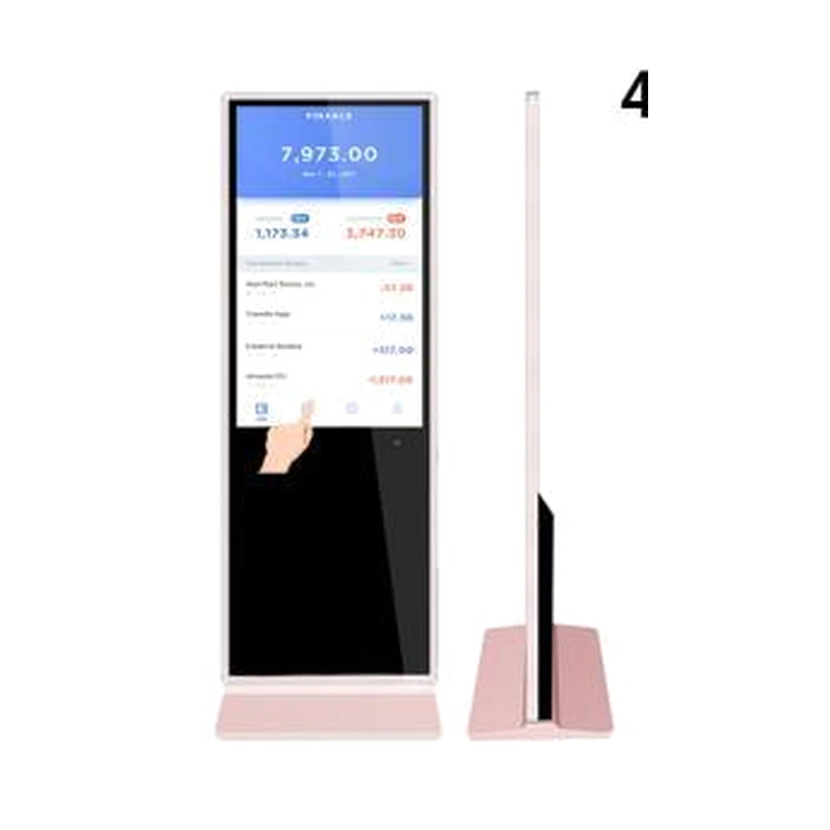 43-inch Freestanding Touchscreen Kiosk