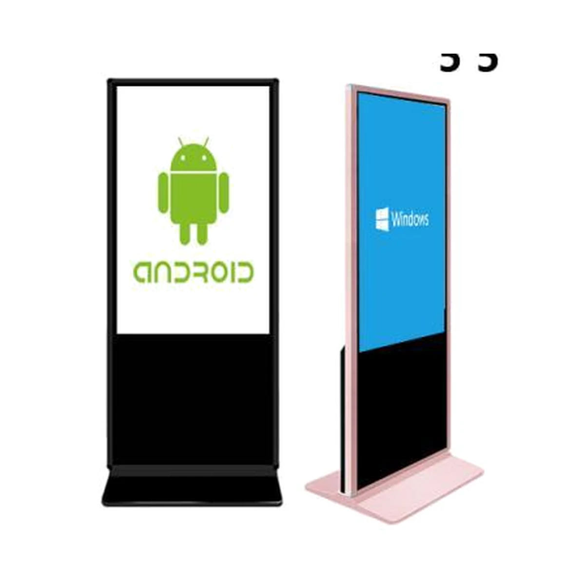 55-inch Freestanding Touchscreen Kiosk