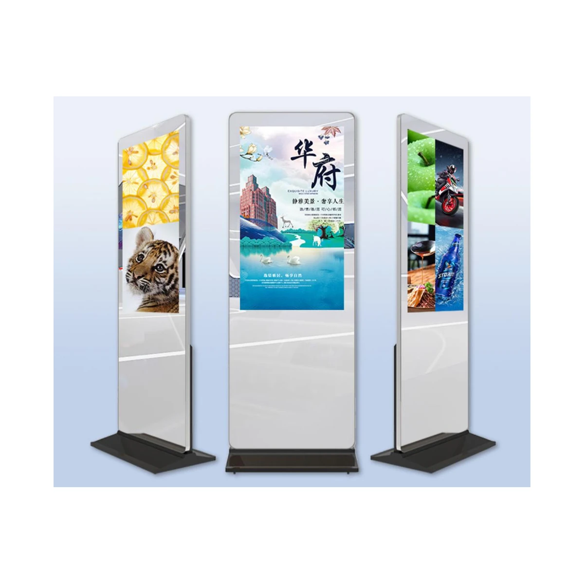 43/49/55-inch Freestanding Smart Mirror Display