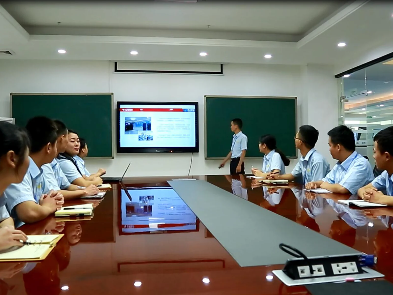 Shankoo team meeting and product presentation